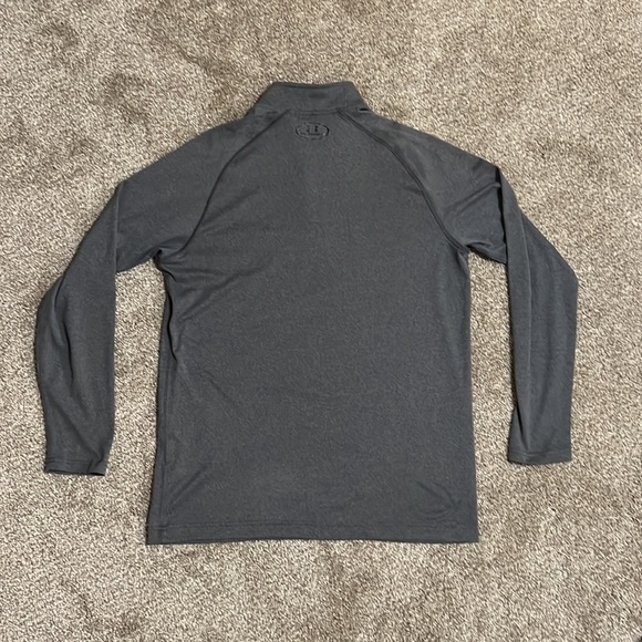 Under Armour Quarter Zip, Medium, Gray - Picture 2 of 7